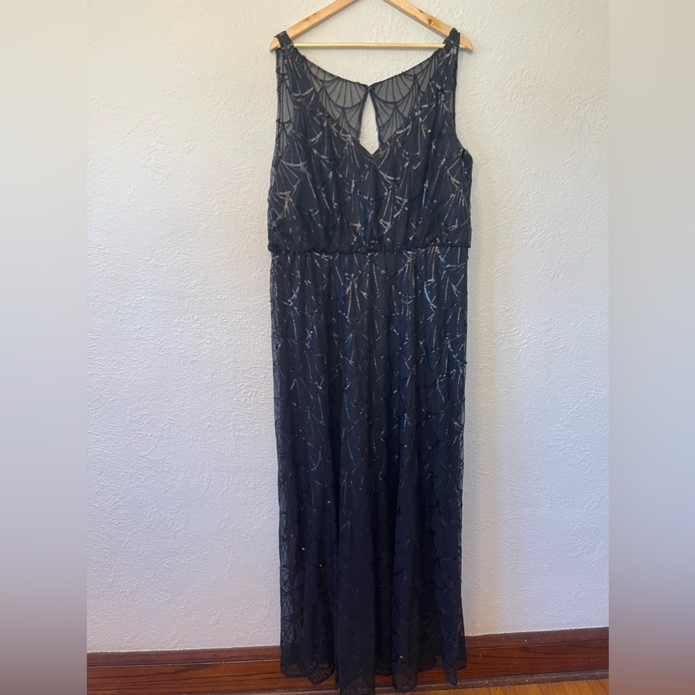 Black Sequin Bridesmaid Dress